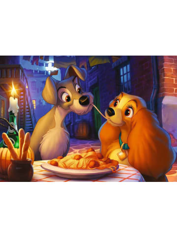 Ravensburger Puzzle 1.000 Teile 1000 Teile - Disney Classics - Susi und Strolch Ab 14 Jahre in bunt