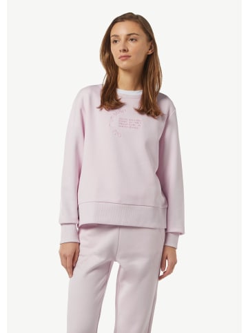 comma CI Sweatshirt langarm in Pink