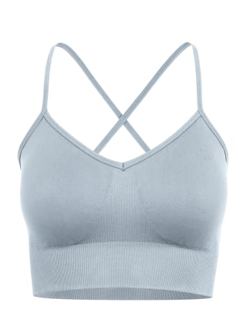 Stark Soul® Seamless Bra OPAQUE - Sport BH in hellblau