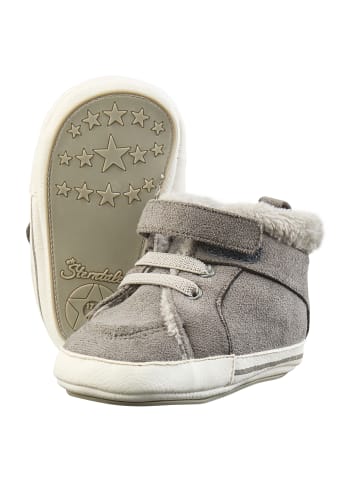Sterntaler Baby Schuhe Velour in eisengrau