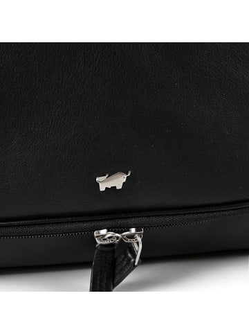 Braun Büffel Golf 3.0 Kulturbeutel Leder 30 cm in schwarz