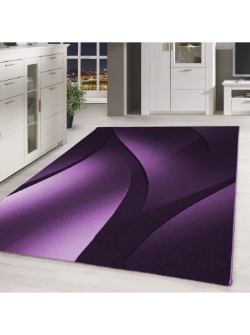 Teppich Boss Kurzflor Teppich Pago Lila