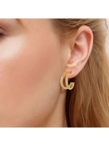 Eastside NY Ohrringe aus Edelstahl in gelbgold