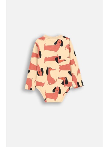 Coccodrillo Body mit langen Ärmeln in beige