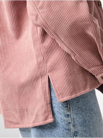 Pieces Langarmbluse in ash rose