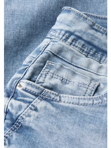 Cecil Straight Leg Jeans für Damen in grau