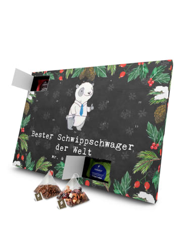 Mr. & Mrs. Panda Adventskalender Panda Bester Schwippschwager de... in Kreidetafel