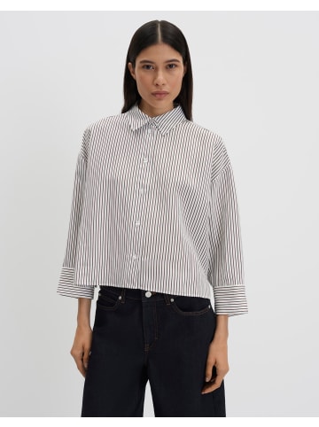 someday. Zaskia Bluse mit weiter Passform und 3/4 Arm in Milk