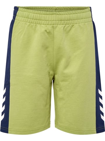 Hummel Kinder Short "Hmlrush Block Shorts" in Grün