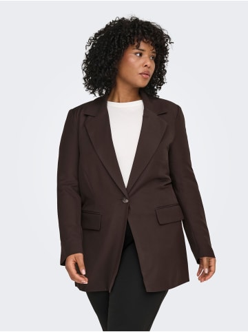 ONLY Carmakoma Blazer in Black Coffee