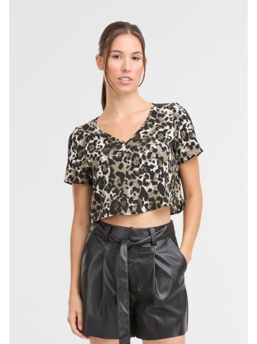 Noisy may Noisy may Noisy May Damen V-Neck Top in green