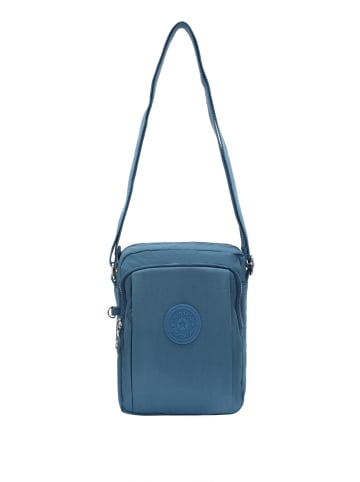 Mindesa Damen Umhängetasche in Denim Blau