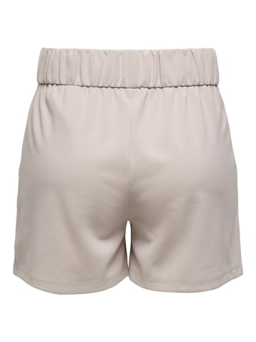 JACQUELINE de YONG Lockere Poptrash Shorts Kurze Stretch Pants JDYGEGGO JRS Hotpants in Beige