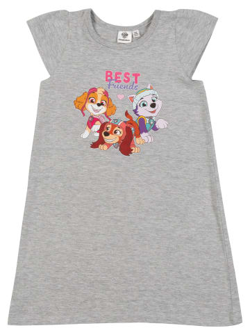 Paw Patrol Paw Patrol Kleid Skye, Everest & Zuma Kleidchen mit kurzen Ärmeln in grau