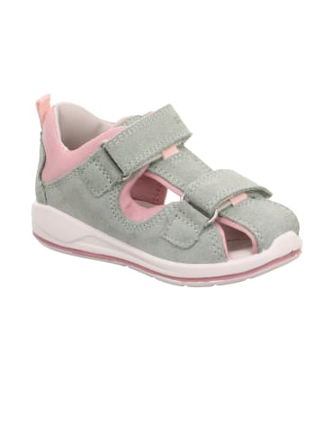 superfit Sandale BOOMERANG in Grün/Rosa