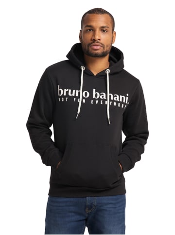 Bruno Banani Hoodie ohne Reißverschluss YOUNG in Schwarz