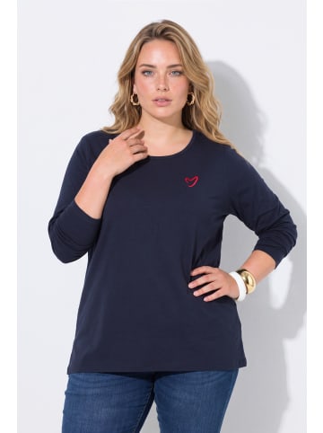 MIAMODA Shirt in dunkles marine