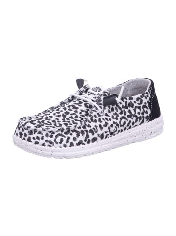 Hey Dude Damen Slipper Wendy Leopard in Grau