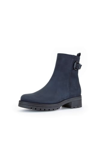 Gabor Comfort Biker Boots in blau