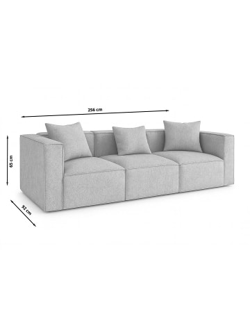 ebuy24 Sofa Box Beige 256 x 92 cm