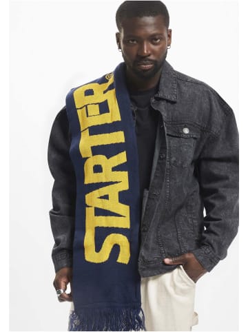 STARTER Scarf in li.navy/port/californiayellow
