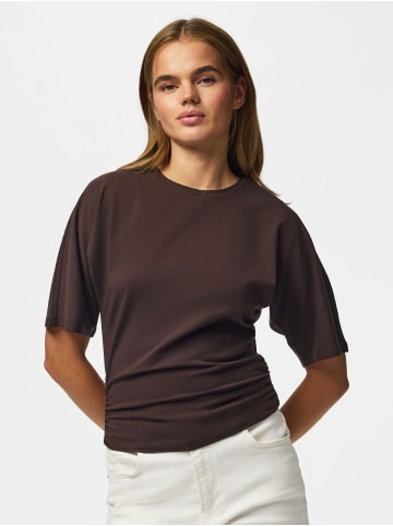Pieces T-Shirt in Chocolate Plum1