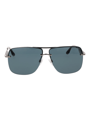Trussardi Herren Sonnenbrillen Quadrat Silber