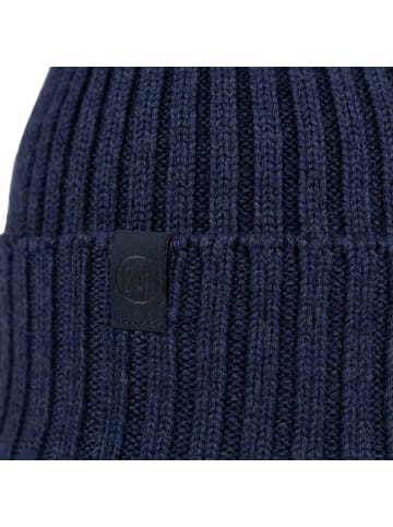 Buff Buff Norval Merino Hat Beanie in Dunkelblau