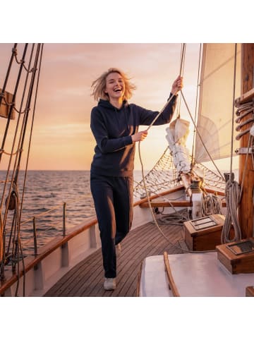 Erwin Müller Sweat Freizeithose, lang in marine