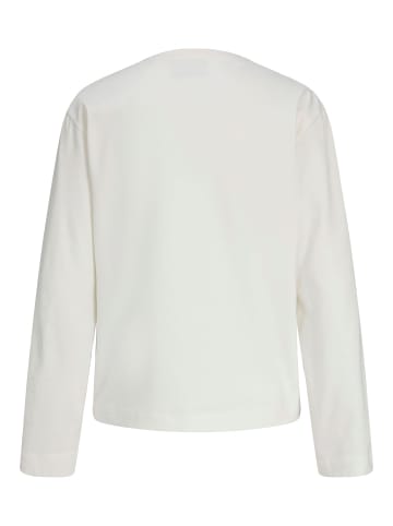 JJXX Langarm-T-Shirt in Cloud Dancer