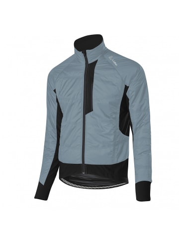 Löffler M BIKE ISO-JACKET PRIMALOFT MIX in Silber