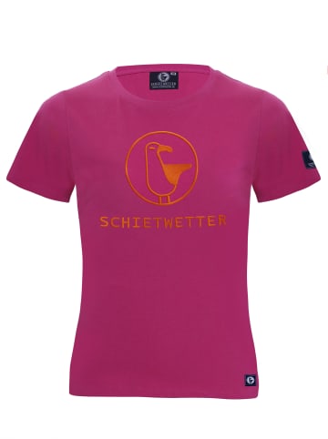SCHIETWETTER SCHIETWETTER T-Shirt Hannah SW Stick in fuchsia-orange