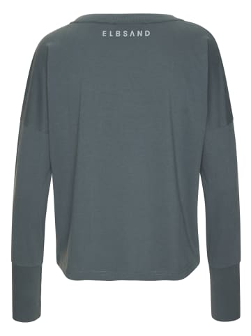 ELBSAND Langarmshirt in petrol