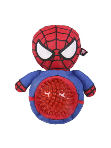 Spiderman Spiderman Hundespielzeug – Weiches Kuscheltier mit integriertem Ball in Rot
