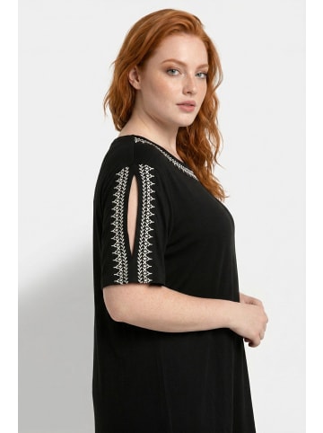 Shape Of You Blouse in Schwarz