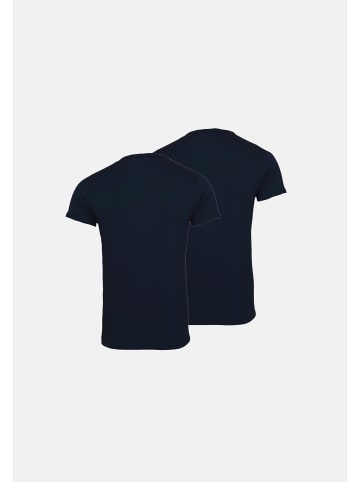 Emporio Armani Shirt 'Doppelpack Logoprint' in navy