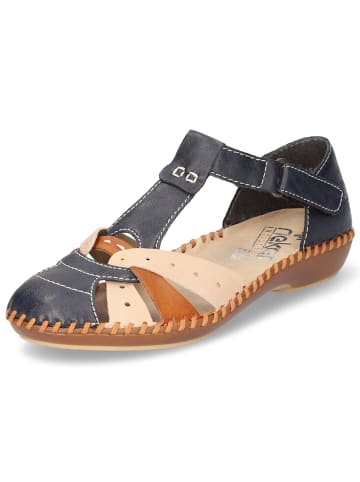 rieker Slipper in blau