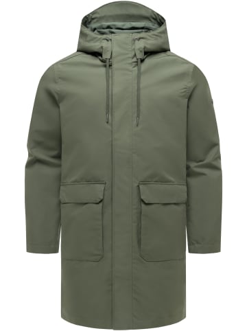 ragwear Funktionsmantel Mr Them Long Light YOUMODO in Dark Olive