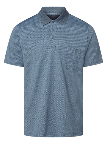 Ragman Poloshirt in hellblau