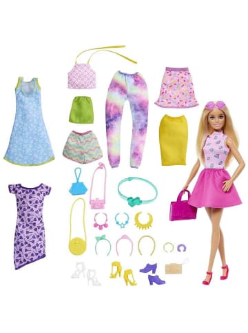 Mattel Barbie Großes Fashion Mode Spiel-Set Mattel Puppe und Kleidung ab 3 Jahre