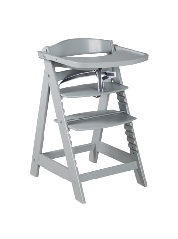 roba Treppenhochstuhl 'Sit Up Click & Fun' - Essbrett und Bügel - Mitwachsend - Taupe