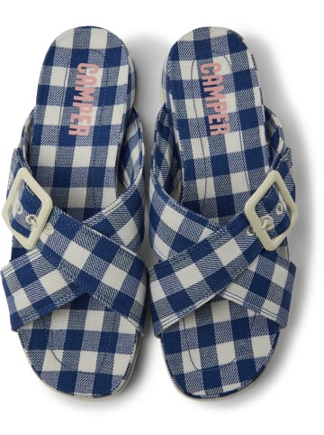 Camper Sandalen " Atonik " in Blau - Weiß