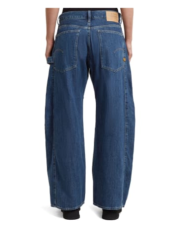 G-Star Raw Bowey Barrel Extreme Loose Jeans worn in sentry blue