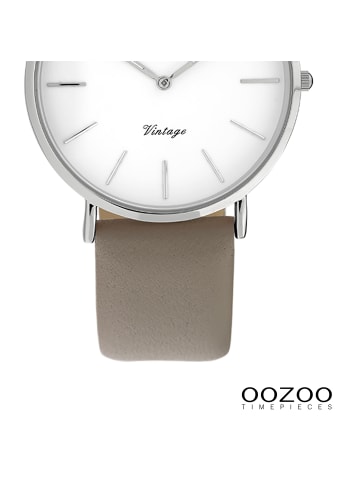 Oozoo Armbanduhr Oozoo Vintage Series braun mittel (ca. 32mm)