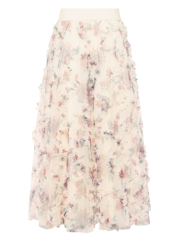 Zero  Tüllrock mit Rüschen in Cream/Pink