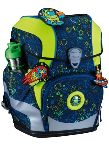 DerDieDas Schulrucksack ErgoFlex Tiny Set in Neon Crazy