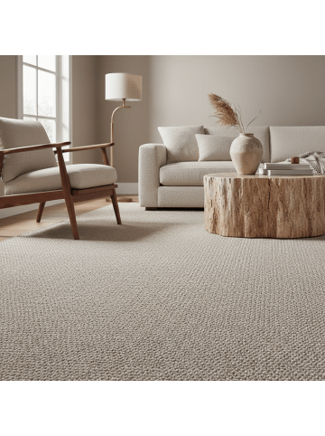 KADIMA DESIGN Teppich Flachgewebe Waschbar Einfarbig CIMA Strapazierfähig OEKO-TEX in Braun