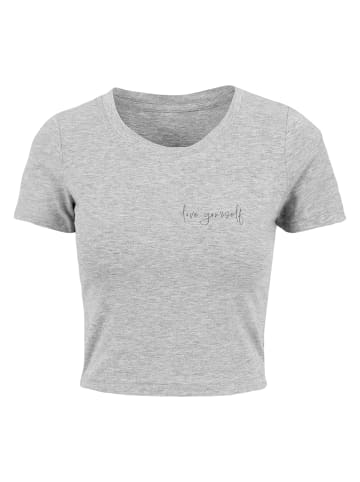 Merchcode Merchcode Cropped T-Shirts in grey