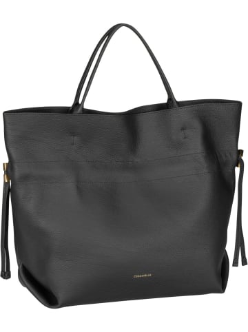 COCCINELLE Shopper Romance 1802 in Nero/Nero