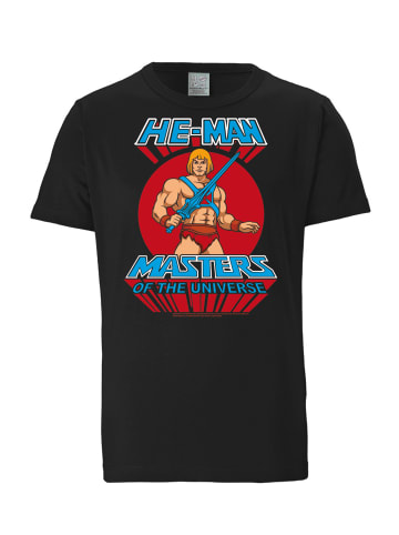 Logoshirt T-Shirt He-Man in schwarz